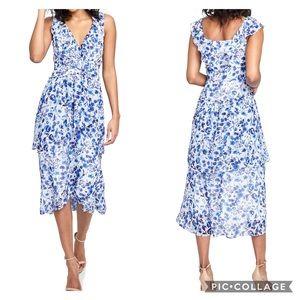 NWOT - RACHEL Rachel Roy - Chiffon Ruffle Dress